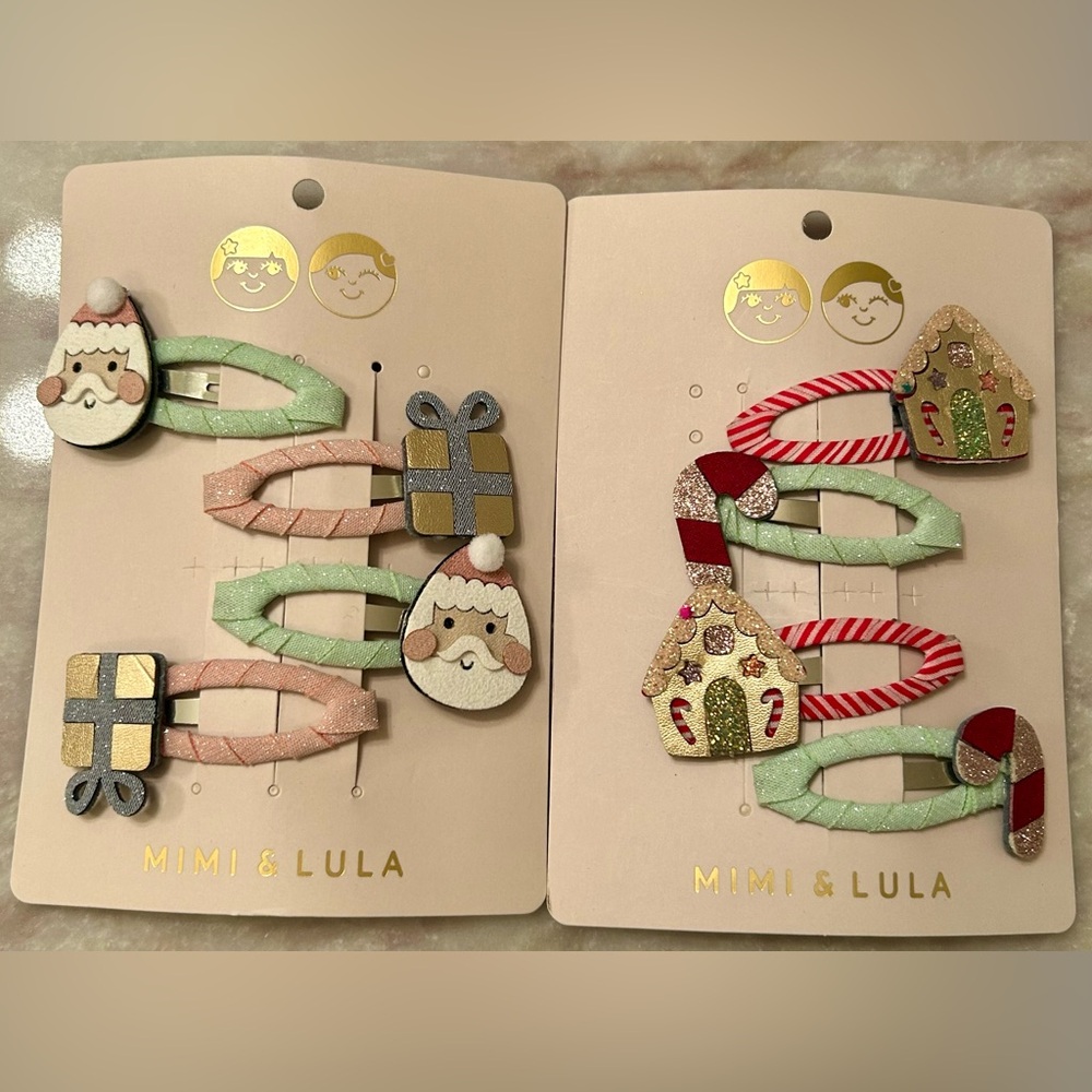 Mimi & Lula Festive Hair Clips Set
